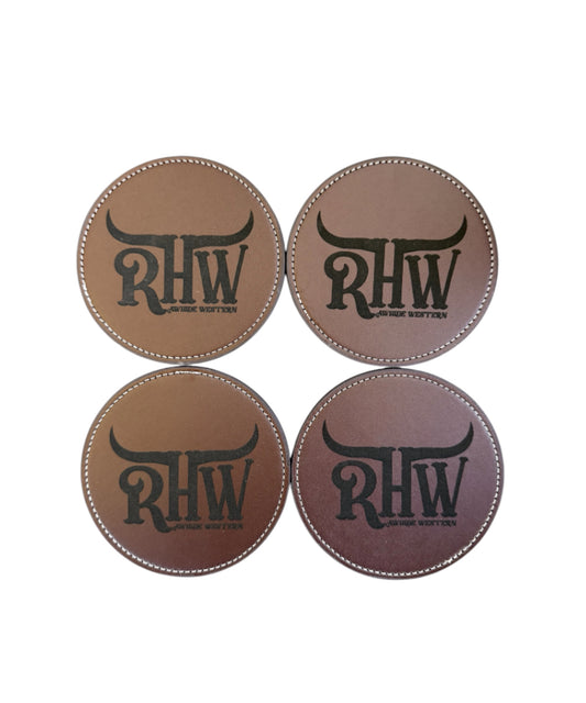 P4072B - Rawhide Western Logo Drink Coaster - Rawhide Western Wear 
