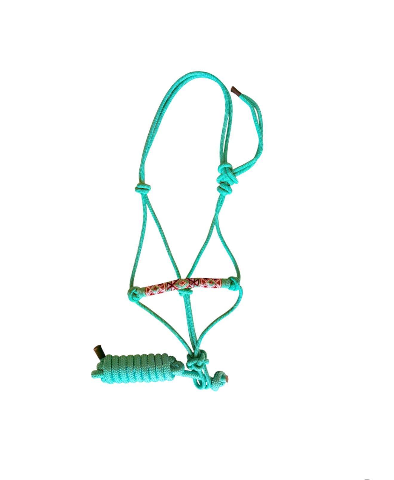 T5572T - Beaded Rope Halter with Detachable Lead Rope – Cob to Full