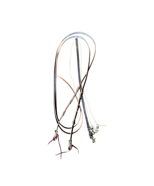 T5100C - Aust Made German Martingale - Split Reins Chocolate Colour - Rawhide Western Wear 