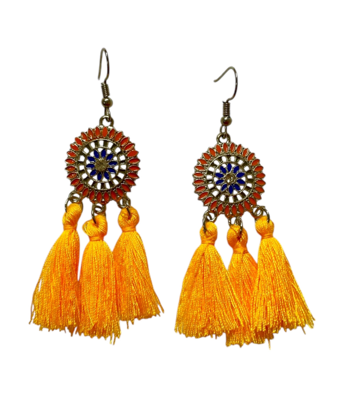 J6949A - Tassel Dangle Earrings
