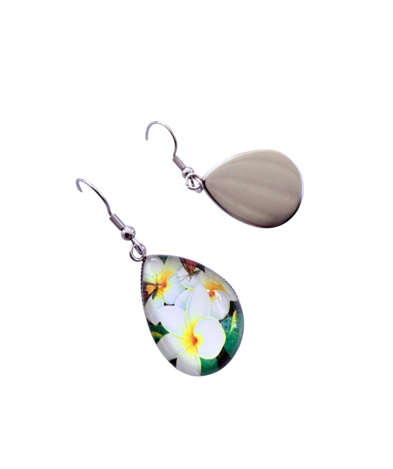 J7025 - Stainless Steel Dangle Earrings