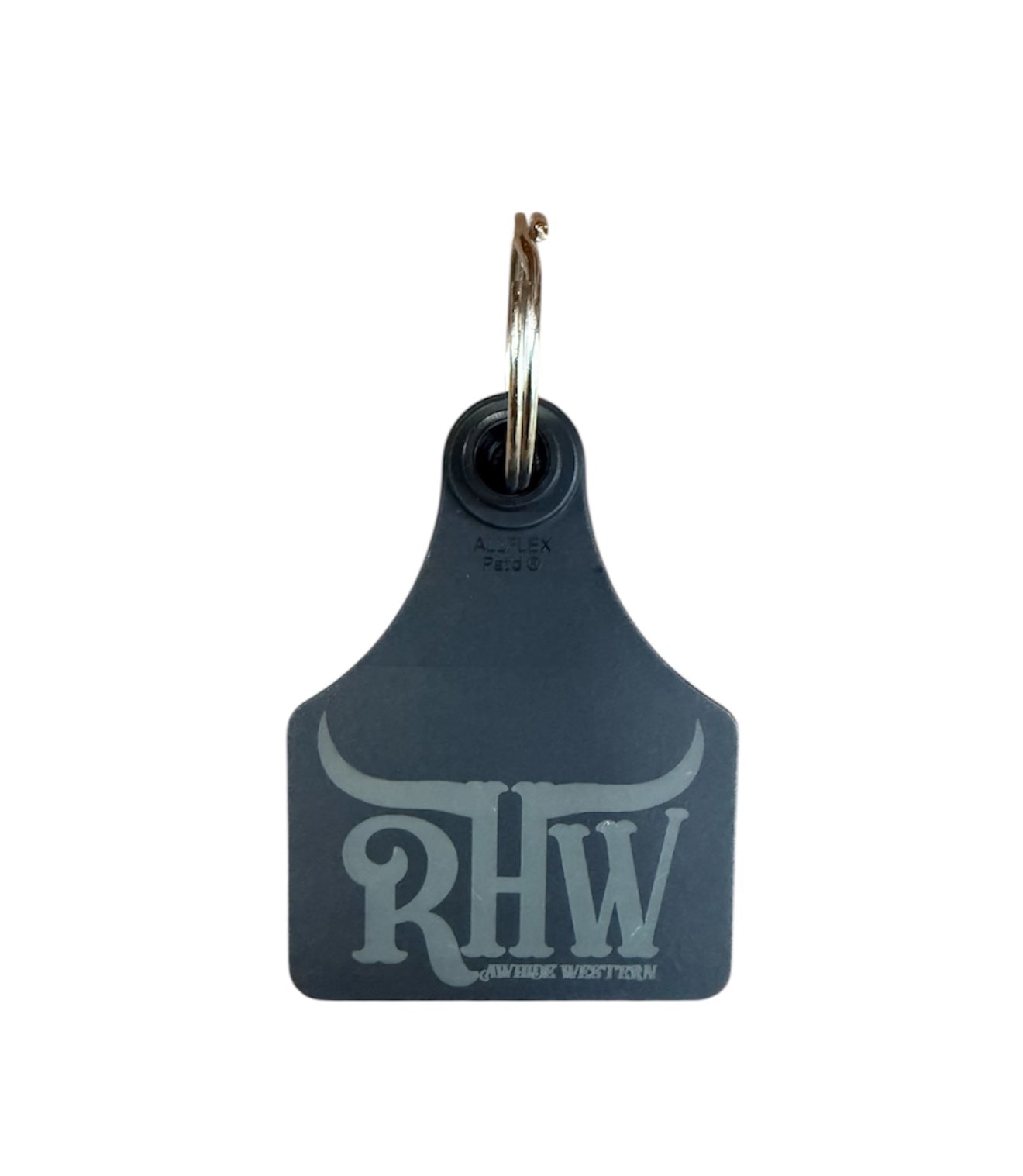 P4241 - RHW Genuine Cattle Ear Tag Keychain