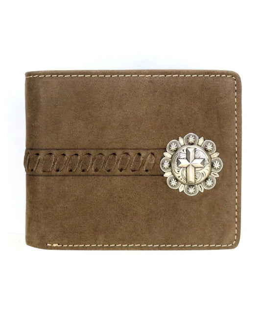 MWSW013 - Genuine Leather Spiritual Collection Men's Wallet