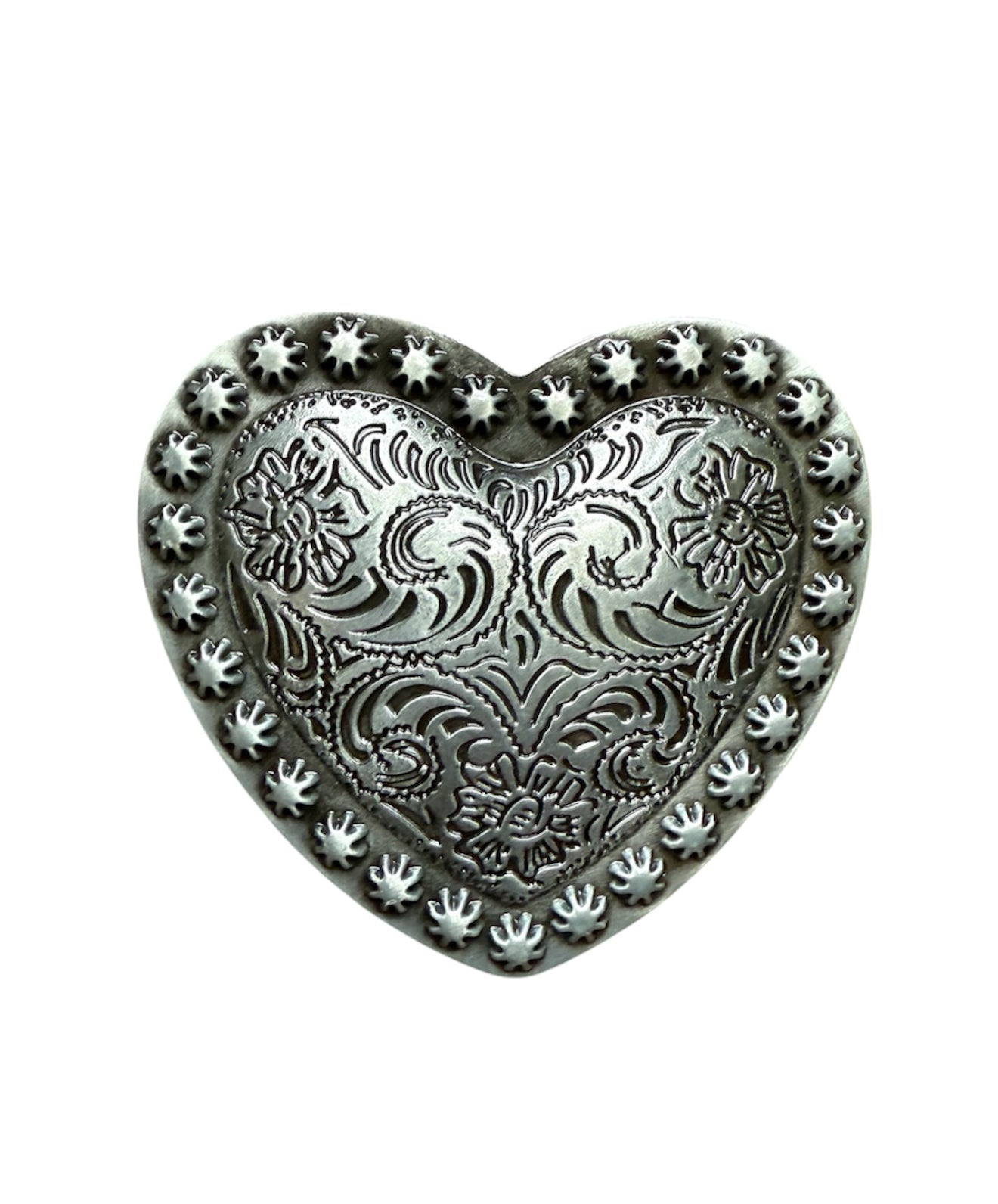 A8654A - Love Heart Buckle - Rawhide Western Wear 