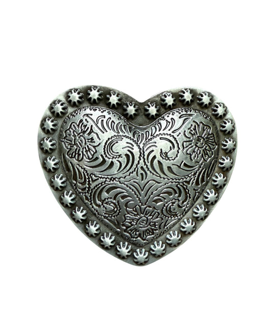 A8654A - Love Heart Buckle - Rawhide Western Wear 