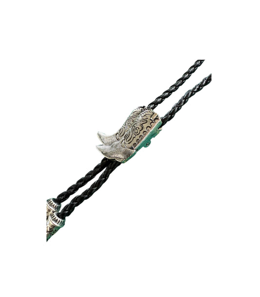 J7099 - Bolo Tie with Pair of Boots Pendant