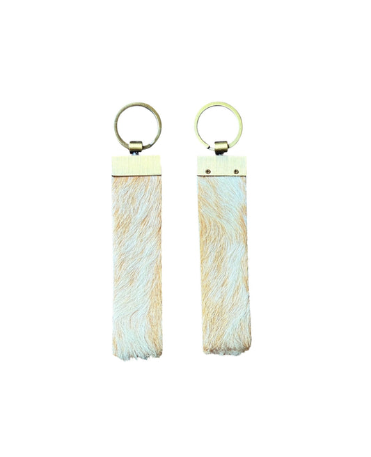 A8693 - Small Cowhide Wrist Strap Keychain - Rawhide Western Wear 