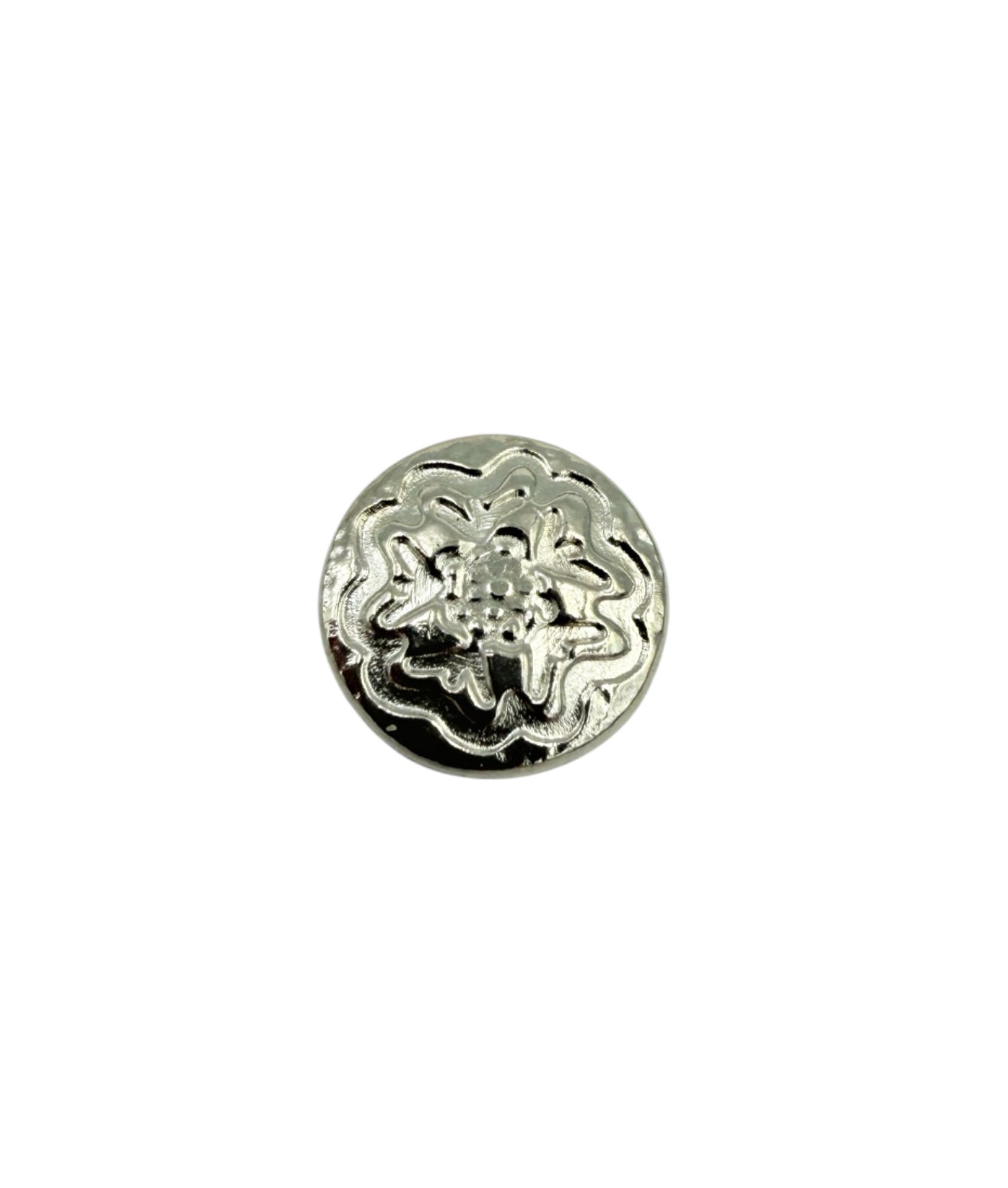 A7116 - 10mm Chicago Screw Floral Embossed