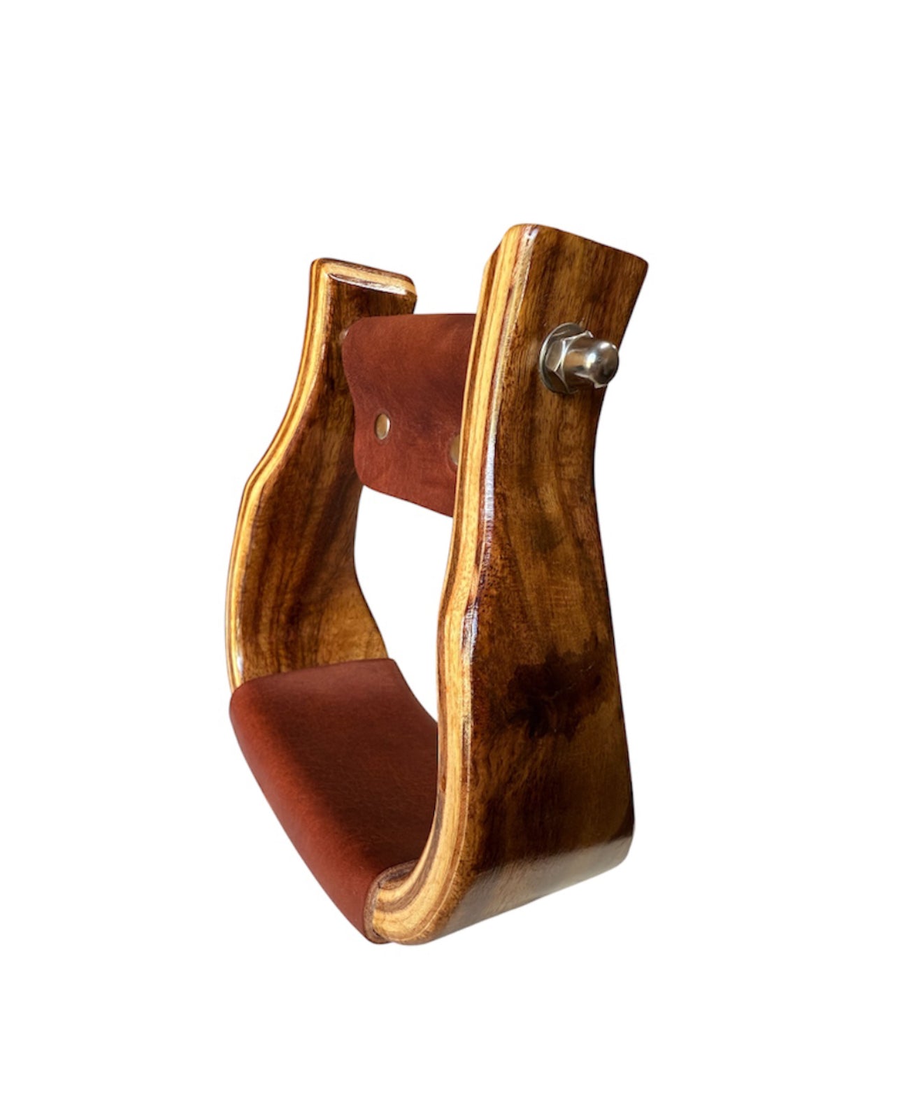 022133 - Wooden Offset Stirrups - Rawhide Western Wear 
