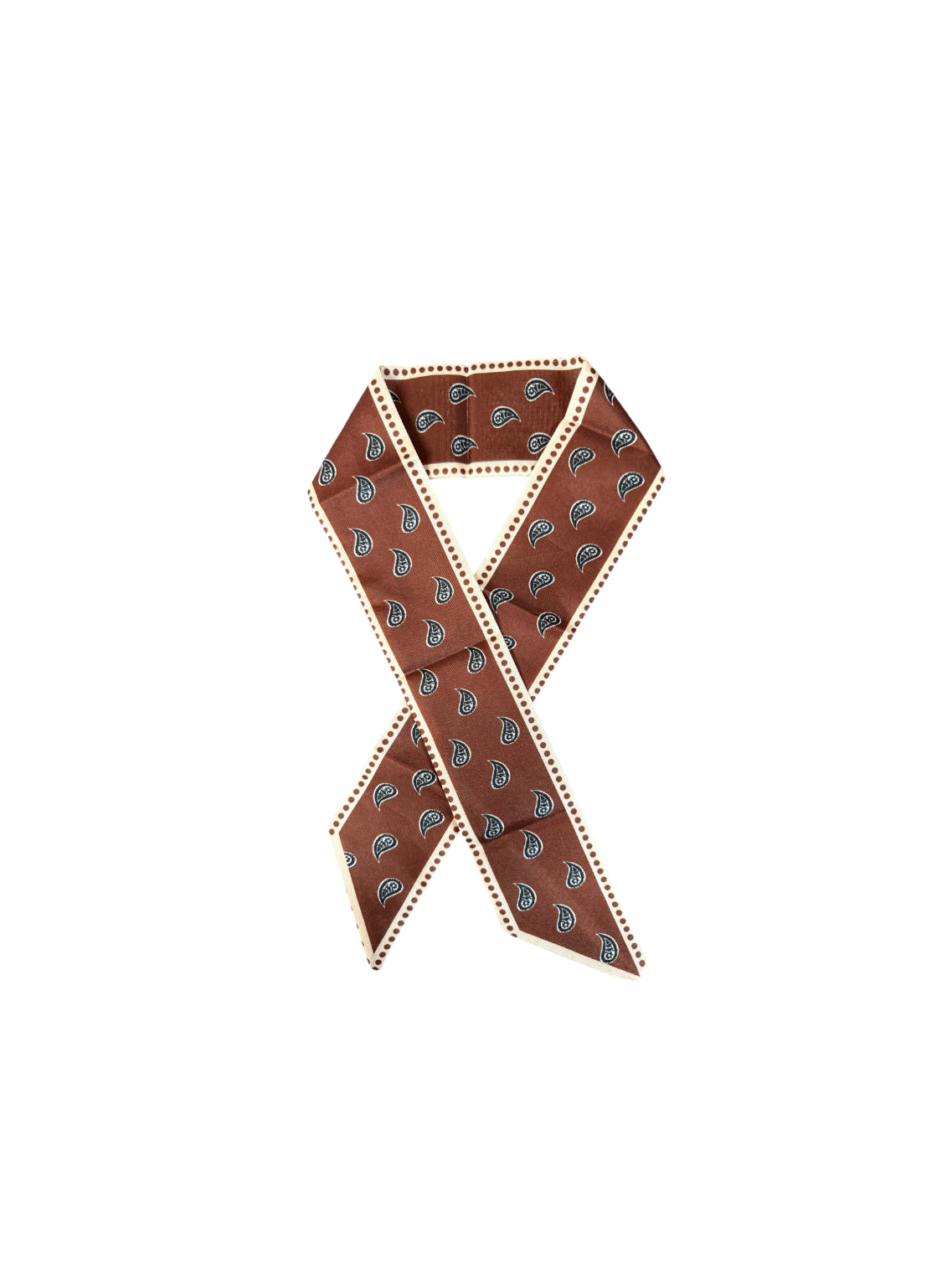A9012 - Floral Thin Neck Tie