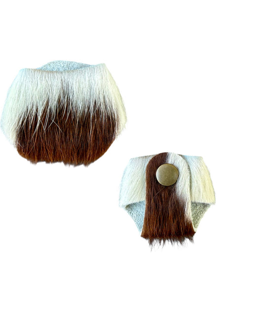 A8897A - Cowhide Scarf Slider