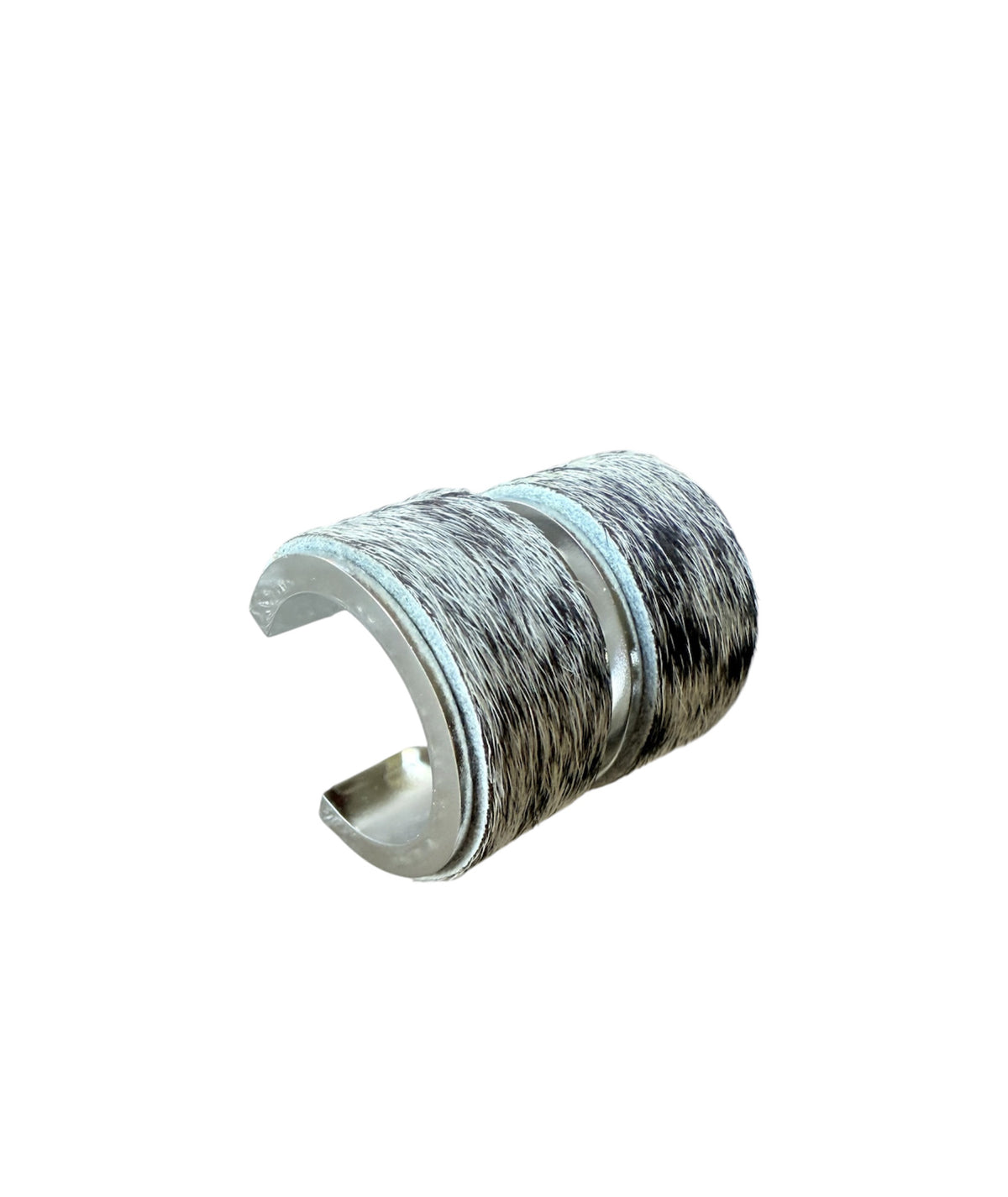 J7048C - C Shape Hide Stud Earrings - Rawhide Western Wear 