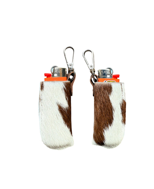 A8900 -  Real Cowhide Lighter Holder w Clip