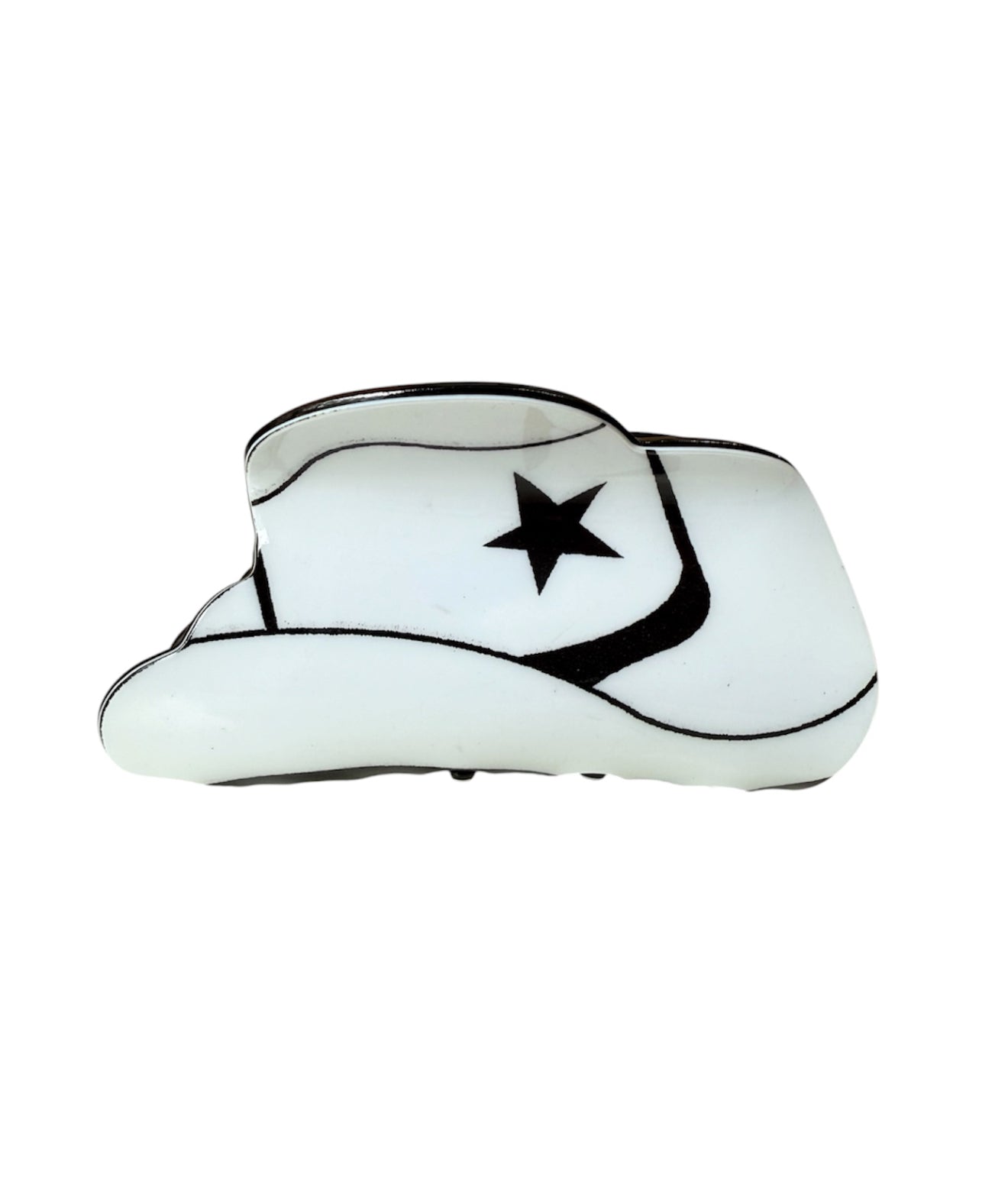 J6622W - Western Cowboy Hat Hair Claw Clip - Rawhide Western Wear 