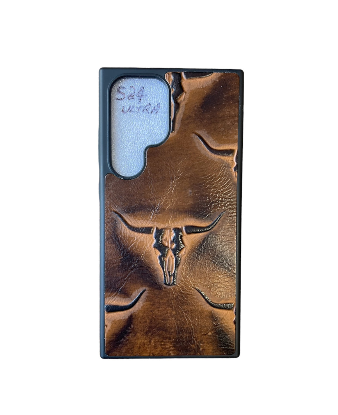 A8715 - Samsung S24 Ultra Tooled Leather Case