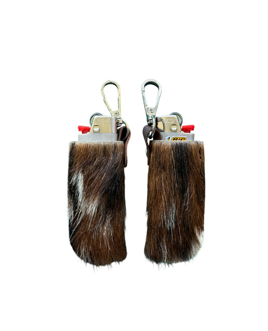 A8900A -  Real Cowhide Lighter Holder w Clip