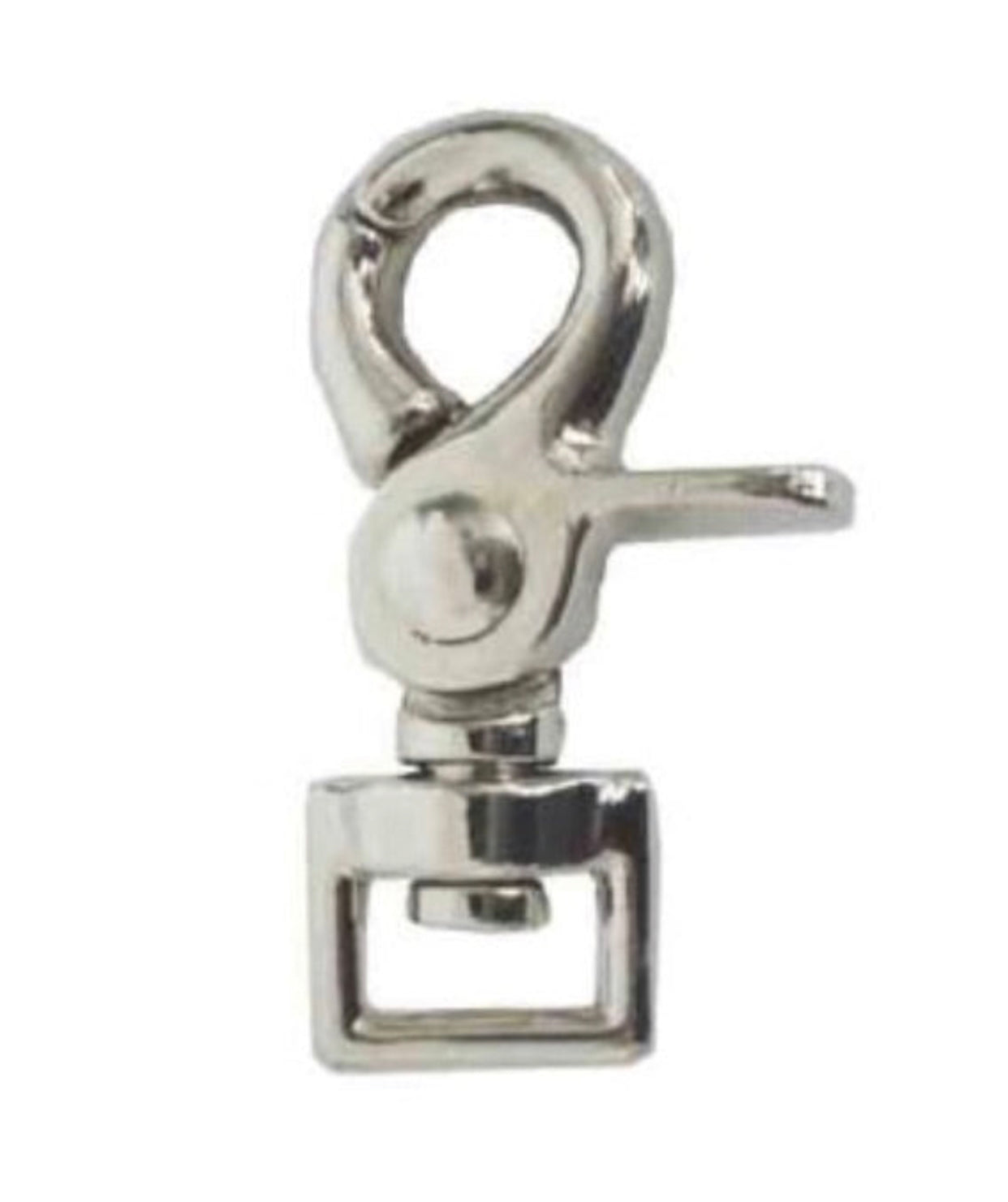 031225  3/4" Trigger Snap Square Eye Nickle Plate - Rawhide Western Wear 