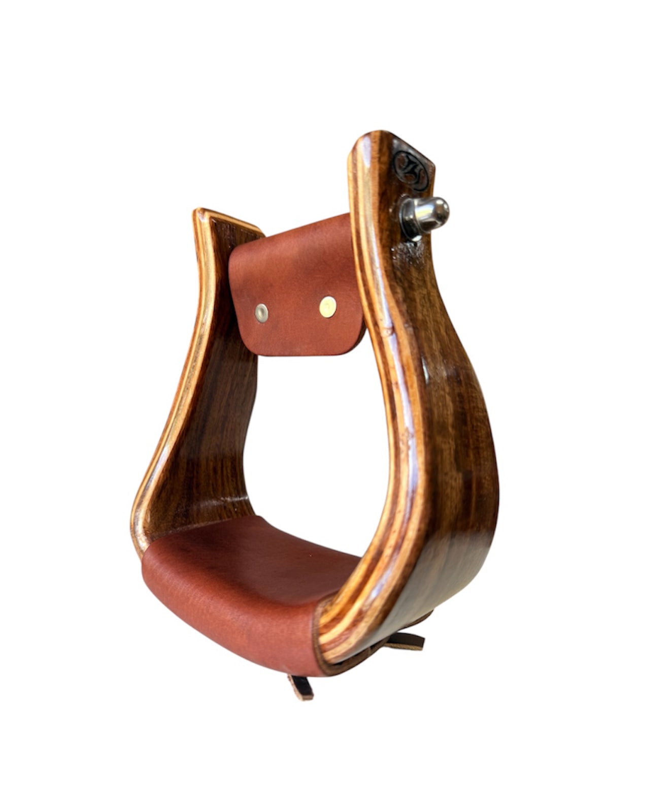 022133 - Wooden Offset Stirrups - Rawhide Western Wear 