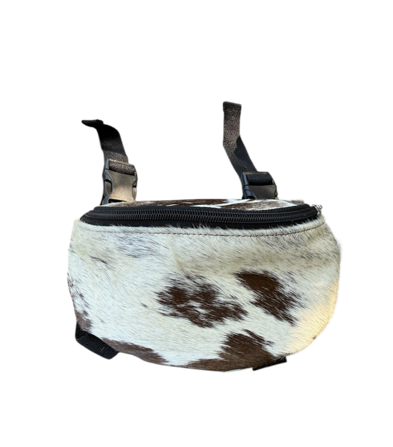 178187A - Hair on Cowhide Saddle Pouch