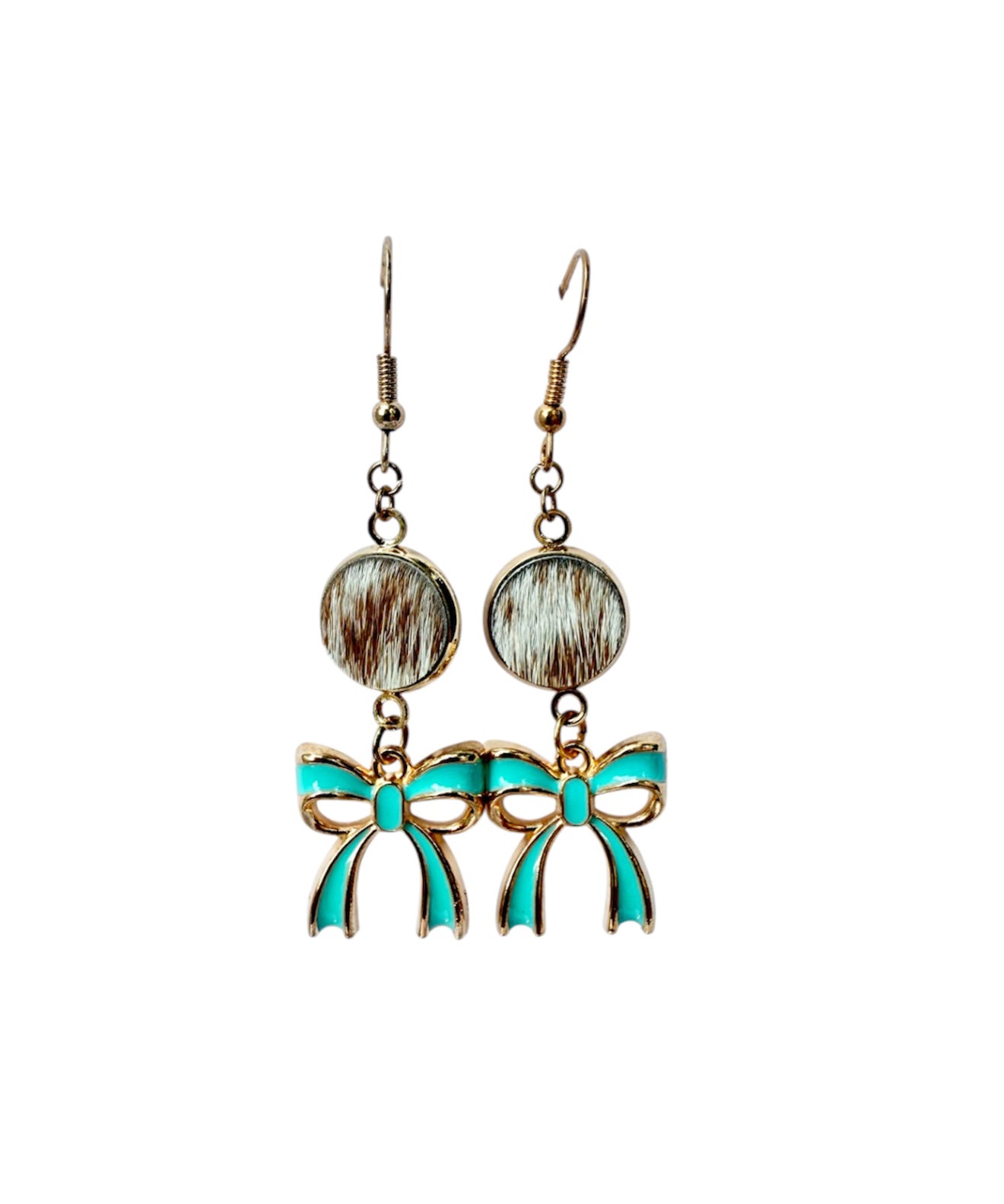 J7087B - Hide Gold Coloured Fishhook Earrings