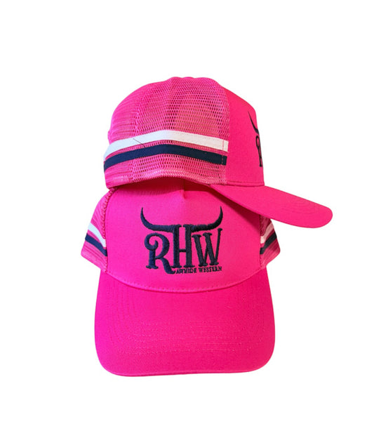P4213 - Low Profile RHW Western Trucker Cap