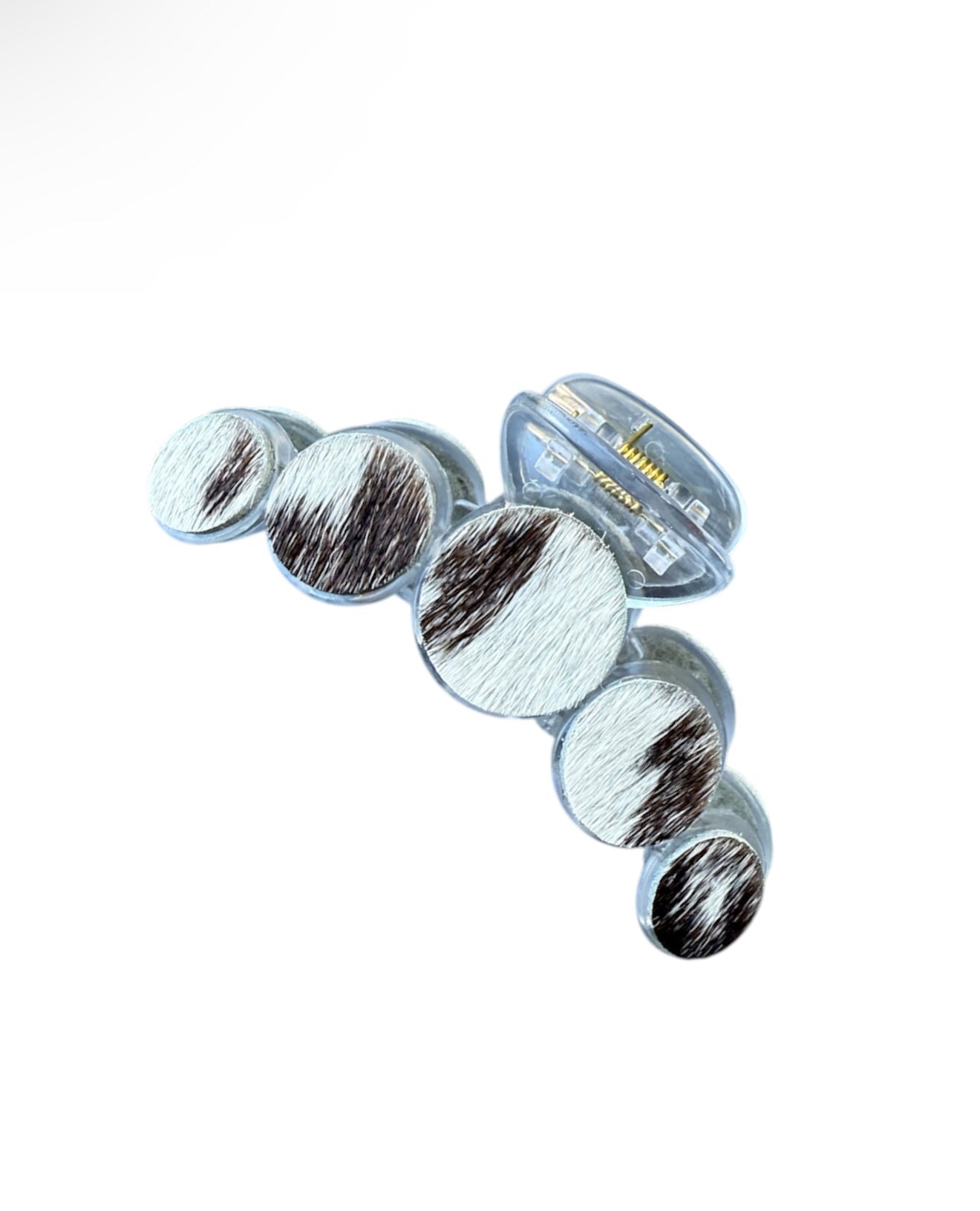 J6890 -  Cowhide Large Hair Claw Clip