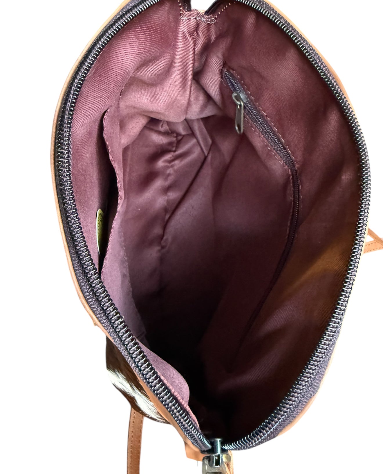 B70069T - Cowhide Leather Bag Crossbody Bag