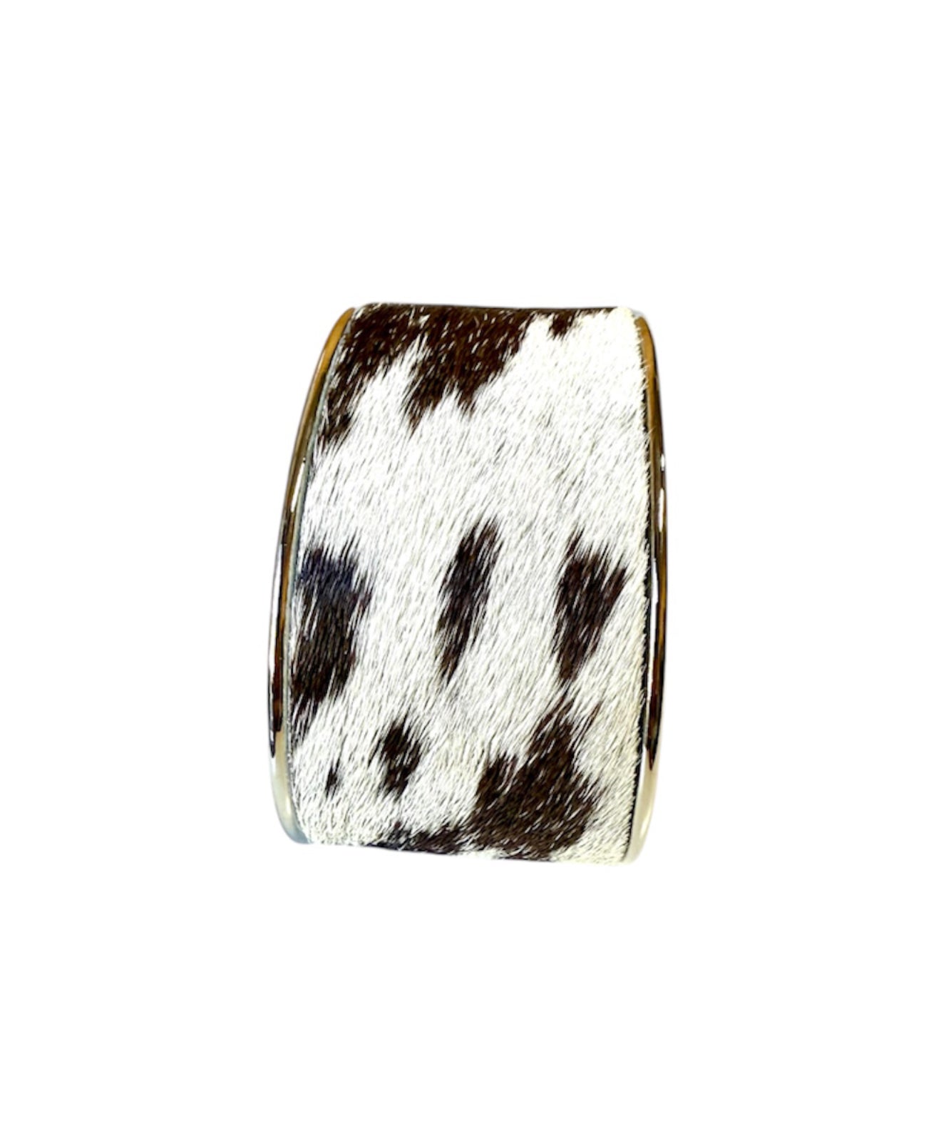 J6878 - 3/4 Bangle w Cowhide Bezel
