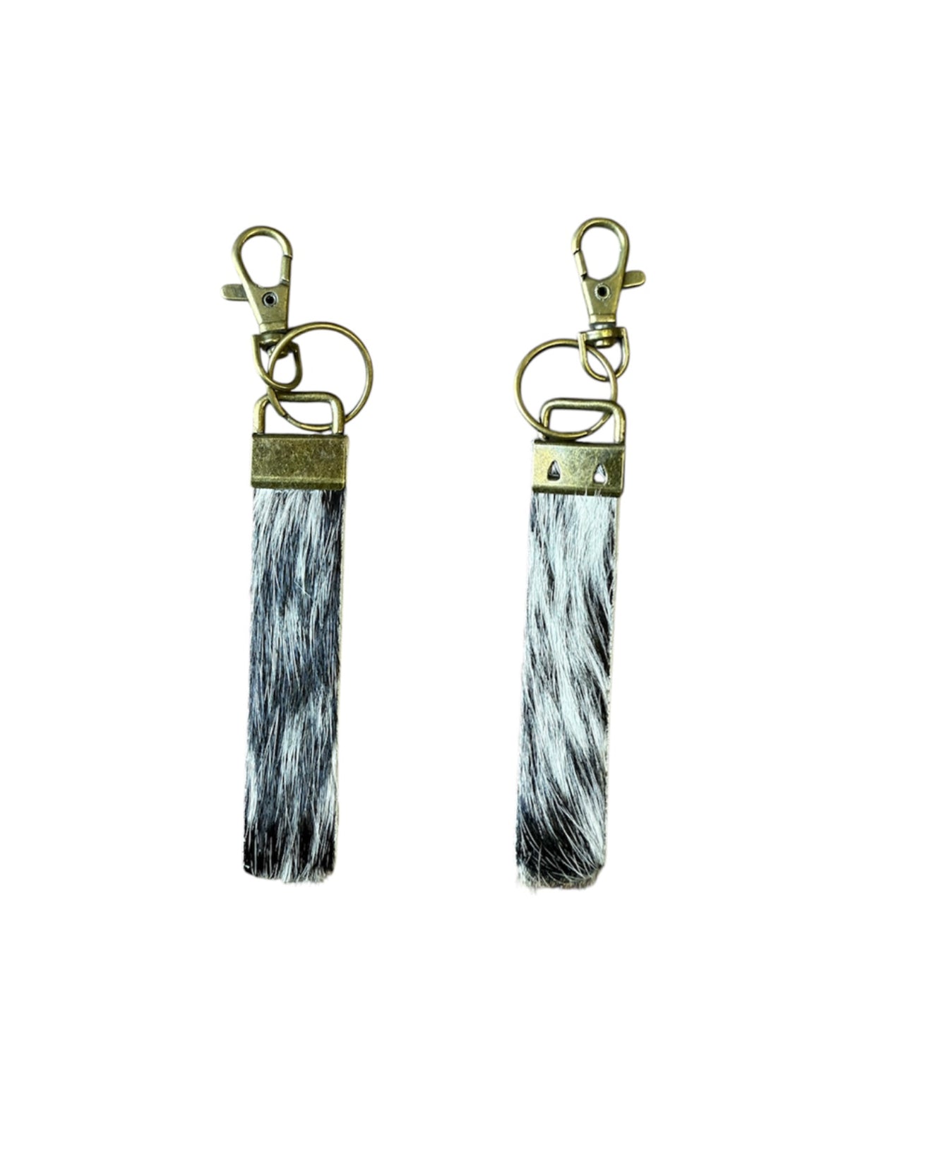 A8902 - Small Cowhide Wrist Strap Keychain