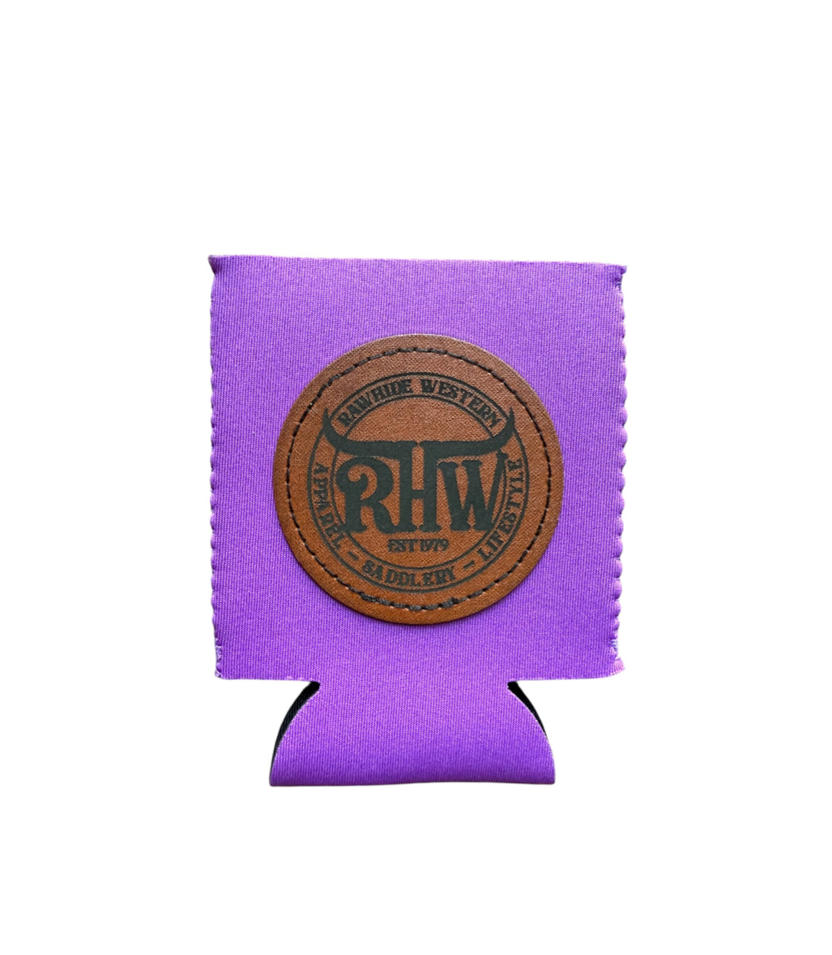 P4086PUR  - Rawhide Western Stubby Cooler - Rawhide Western Wear 
