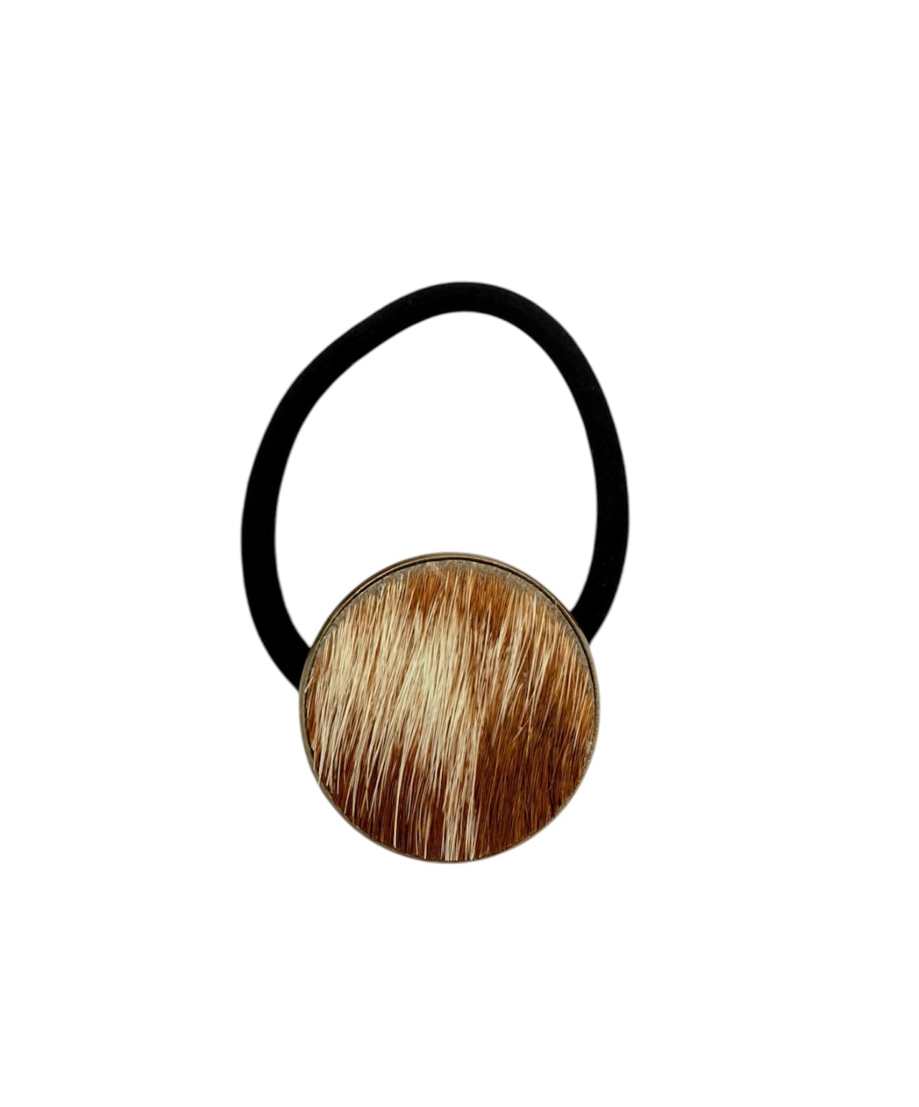 A8681 - Cowhide Bezel Hair Band - Rawhide Western Wear 