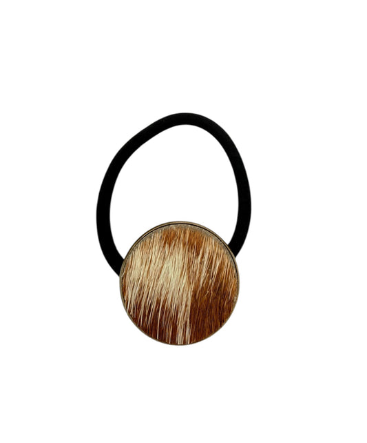 A8681 - Cowhide Bezel Hair Band - Rawhide Western Wear 