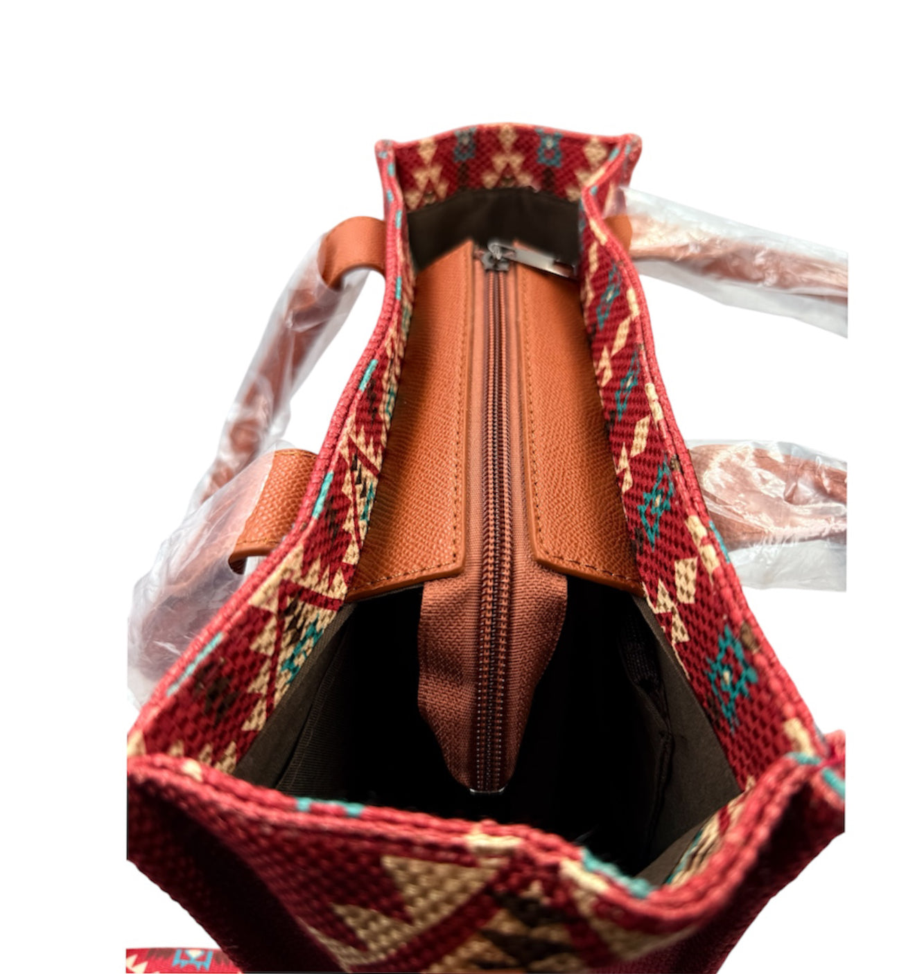 A8113P - Look a Like Wrangler Tote/Cross Body Bag