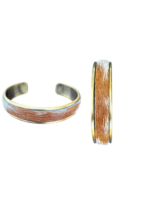 J6875R - 3/4 Bangle w Cowhide Bezel