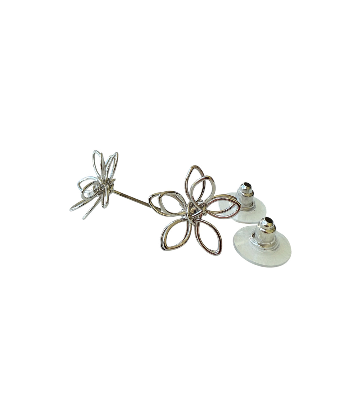 J6491 - Wired Flower Stud Earrings - Rawhide Western Wear 