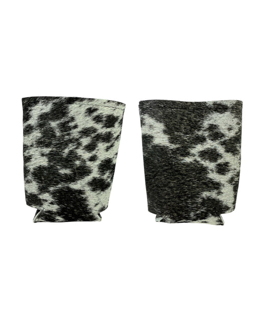 A8495 - 100% Hair on hide Stubby Cooler - Rawhide Western Wear 