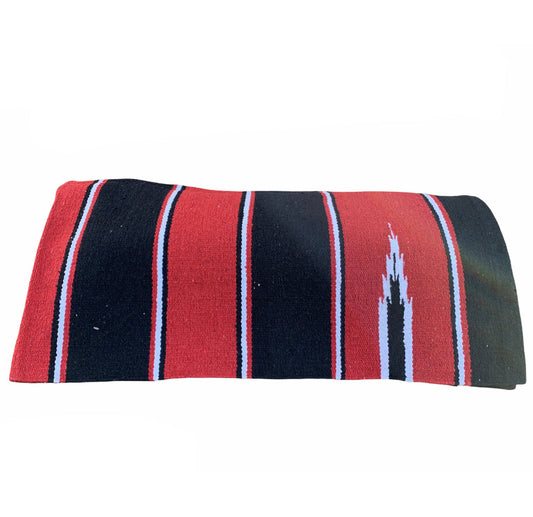 090019R - Red Navajo Single Weave 30"x 60"
