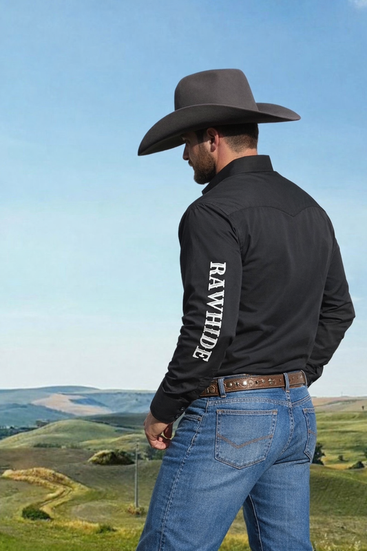 M30041 - Rawhide Western Mens Brent Western Shirt - Rawhide Western Wear 