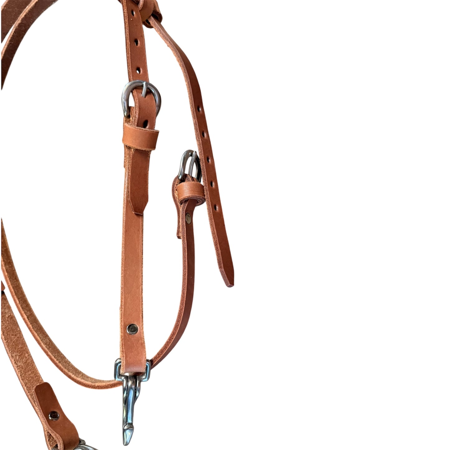 T5340L - Aust Made Brow Band Bridle  - Quick Change Clip Ends