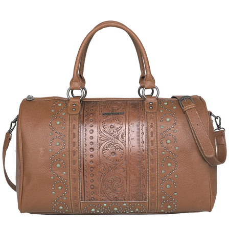 MW10675110 - Montana West Embossed Collection Weekender Bag