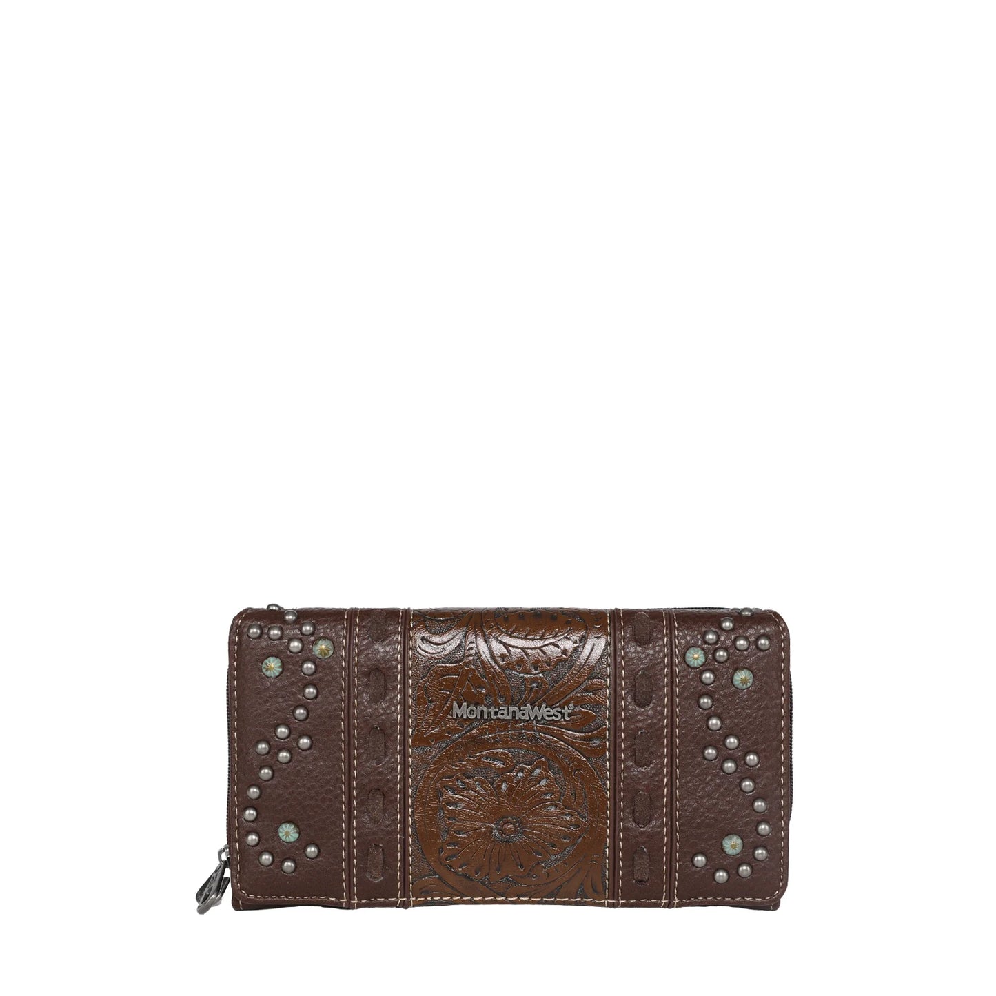MW1067W010 - Montana West Embossed Collection Wallet