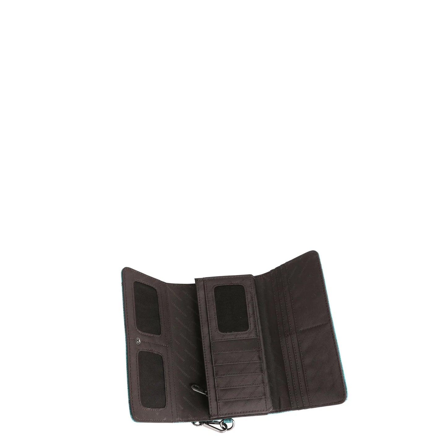 MW1124W002BR - Montana West Whipstitch Collection Wallet Brown