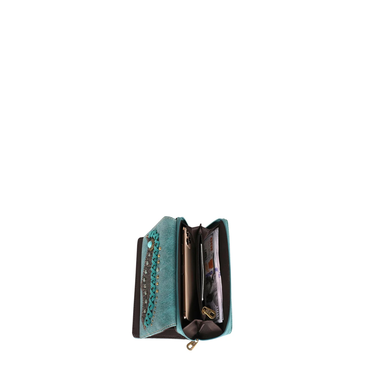 MW1201W010CF - Montana West Tooled Collection Wallet