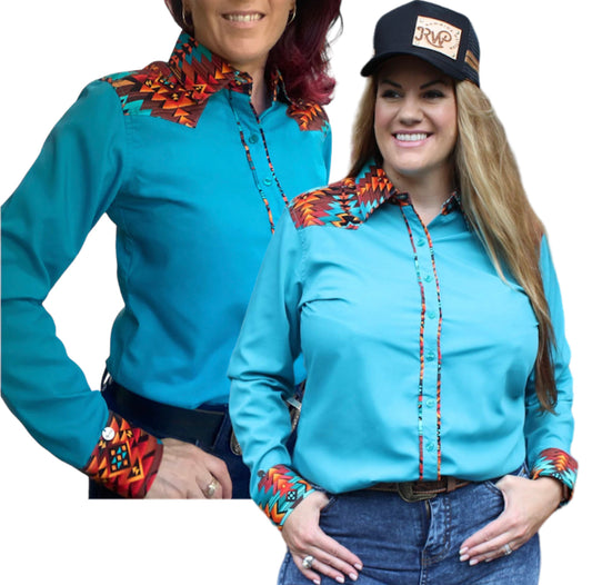 L1458 - Caron Ladies Western Shirt