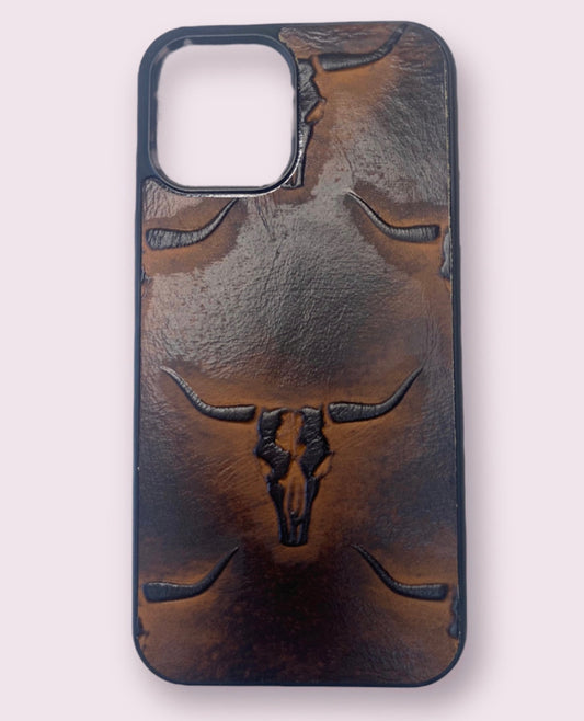 A8443 - IPhone 14 Pro Tooled Leather Case