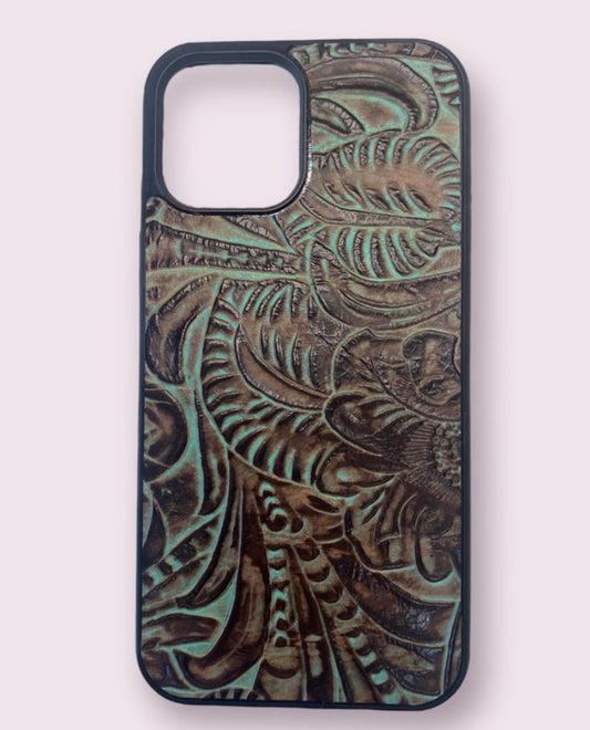 A8442 - IPhone 14 Pro Tooled Leather Case