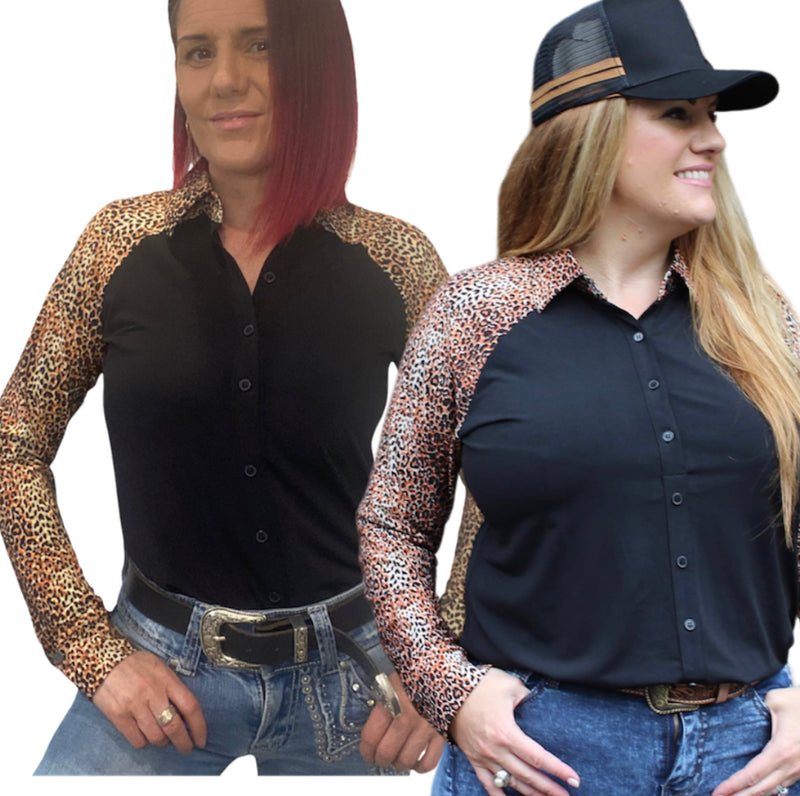 L1449 - Savannah Ladies Stretch Western Shirt