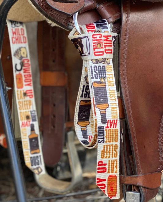 T5519 - Rawhide Good Times Latigo Set