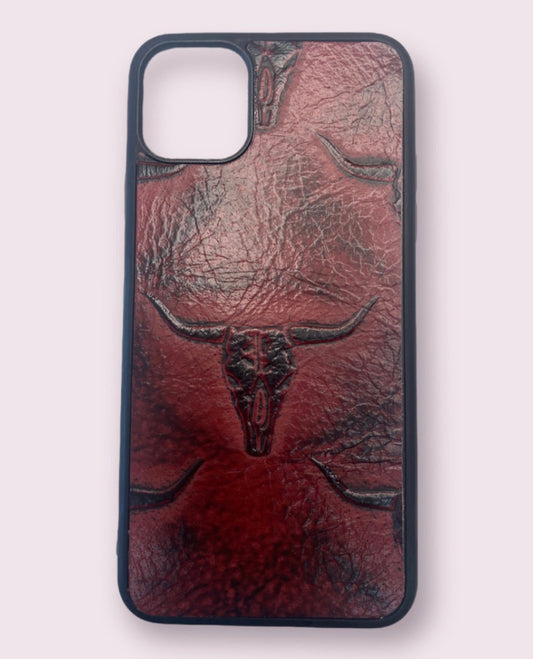 A8441 - IPhone 14 Pro Tooled Leather Case