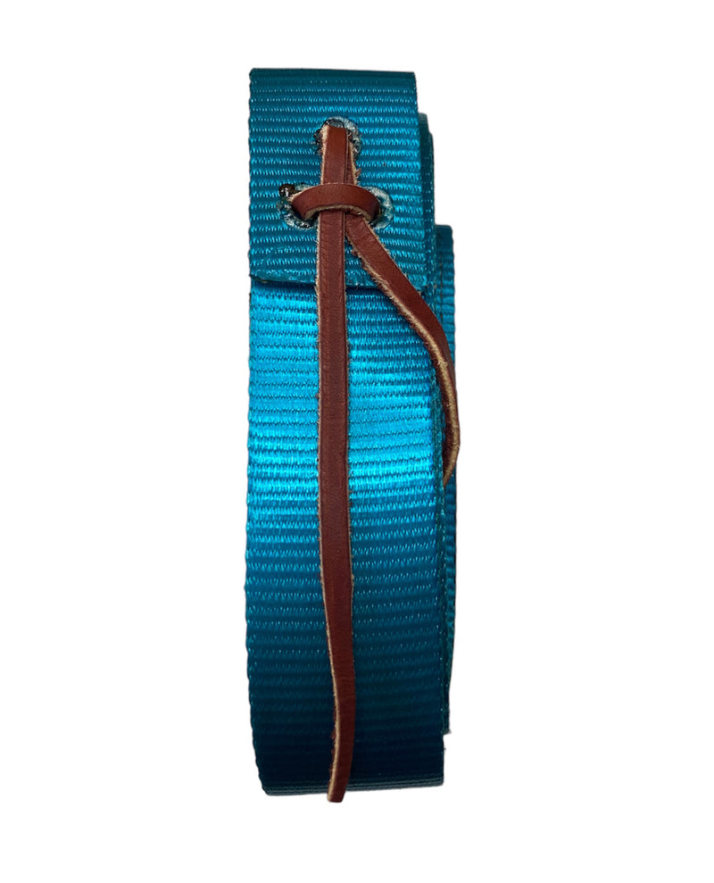 T5186T - Aust TURQUOISE Webbing Latigo Sets